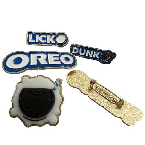 Oreo promotional pins