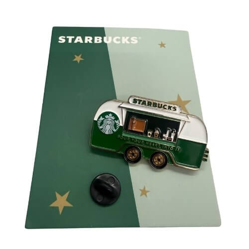Starbucks custom collar pins collection