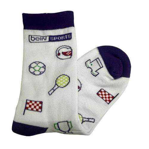 beIN Sports jacquard socks detail