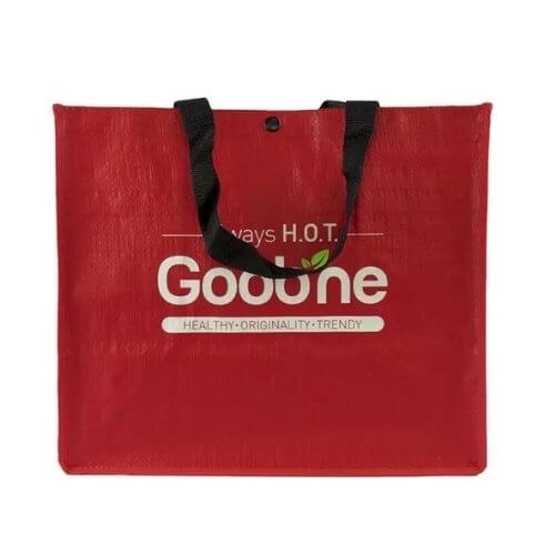 Goobne custom woven tote bag printing