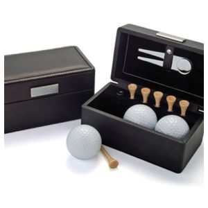 Custom Wooden Golf Box Set