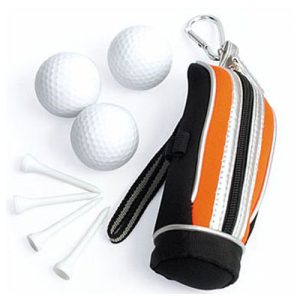 Custom Golf Pouch with Tees
