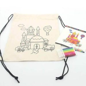 Custom Canvas Drawstring Bag