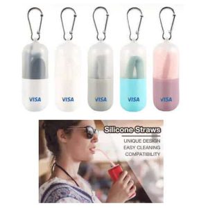 Custom Silicone Straw in Tube