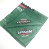 Custom printed bandana folded as a head tie for a Malaysia event