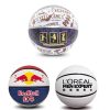 Custom printed basketball with pebbled grain surface for corporate gifting in Malaysia