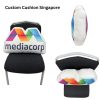 Fibre-filled custom printed cushion corporate gift in Malaysia