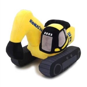 Excavator & Truck Plush Toys