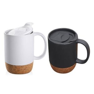 Custom Ceramic Mug with Cork Base
