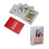 Custom printed playing card deck being fanned in the hand, Malaysia corporate gift