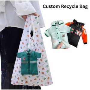 Custom rPET Recycled Foldable Bag