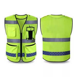 Custom Safety Vest with Pockets