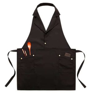 Custom V-Neck Canvas Apron