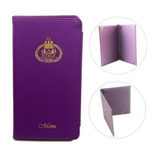 Custom Slimline Menu Cover