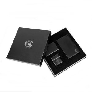 Custom Leather Wallet Gift Set
