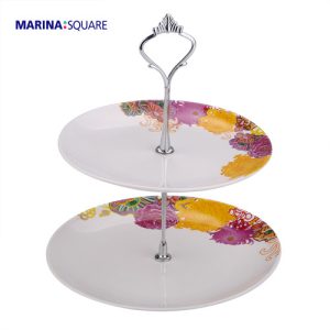 Custom 2-Tier Serving Plate
