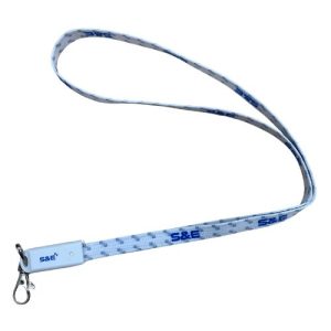Smooth Polyester Lanyard with Logo – Custom Width