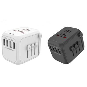 Custom 4-Port USB Travel Adapter