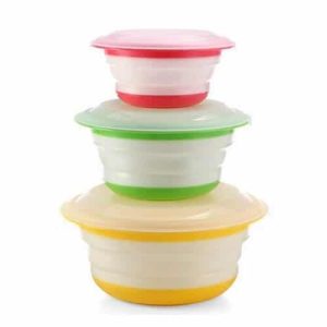 Custom Foldable Bowl Set (3pcs)