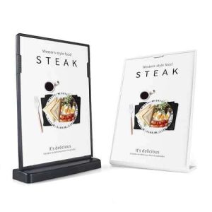 Custom Slot-In Menu Holder