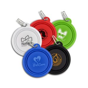 Custom Collapsible Silicone Pet Bowl