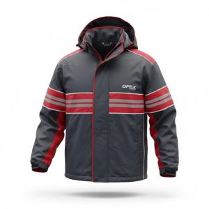 Custom Windbreaker Jacket – Water-Resistant Hooded