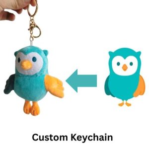Die-Struck Metal Keychains – Engraved
