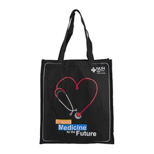 Custom Long-Handle PP Non-Woven Tote Bag