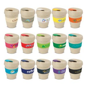 Custom Rice Husk Coffee Cup 350ml