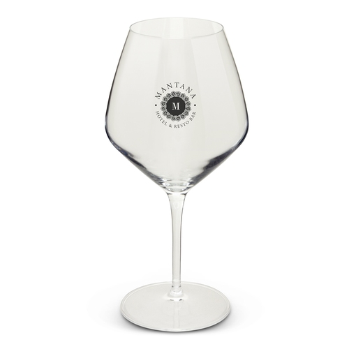 Custom Italian crystal wine glass for corporate gifts in Kuala Lumpur Malaysia