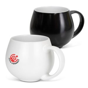 Custom Barrel Ceramic Coffee Mug 450ml