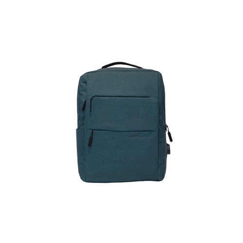 Custom Large Oxford Laptop Backpack Turquoise Malaysia