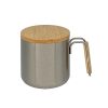 Custom 350ml Stainless Steel Mug in Silver - custom corporate gift Malaysia