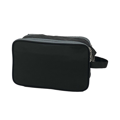 Custom black flat travel organizer bag, Malaysia