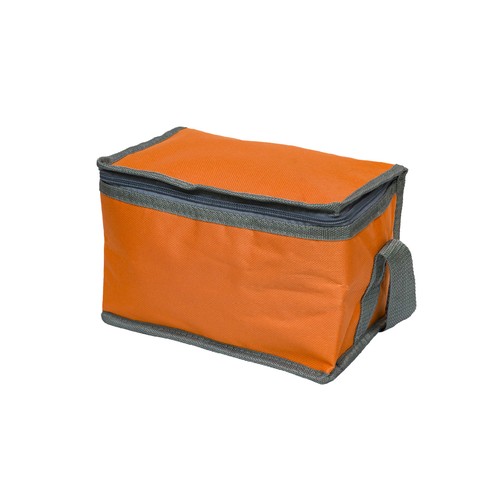 Custom orange insulated lunch cooler bag, Malaysia