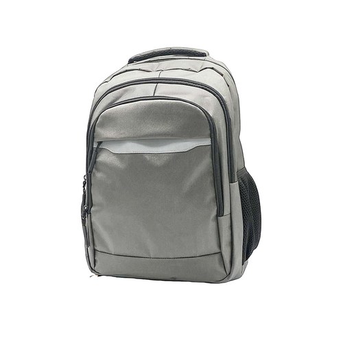 custom-reflective-nylon-laptop-backpack-grey-malaysia Custom Reflective Nylon Laptop Backpack Grey Malaysia