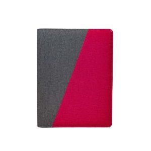 Custom Refillable 6-Ring Notebook in Red - custom corporate gift Malaysia