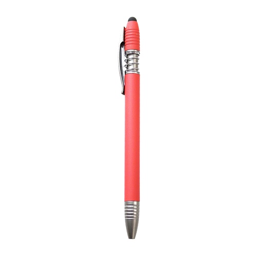 Custom Soft-Touch Metal Pen in Red - custom corporate gift Malaysia