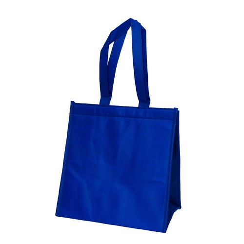 Custom royal blue insulated cooler tote bag, Malaysia