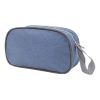 Custom navy nylon travel pouch, Malaysia
