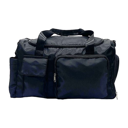 Custom 6 Compartment Travel Duffel Bag Black Malaysia