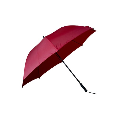 Custom Auto Straight Umbrella 27-Inch in Red - custom corporate gift Malaysia