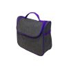 Custom dark purple hanging travel wash bag, Malaysia