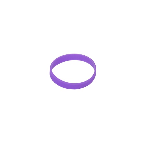 Custom Glow-in-the-Dark Silicone Wristband in Dark Purple - custom corporate gift Malaysia