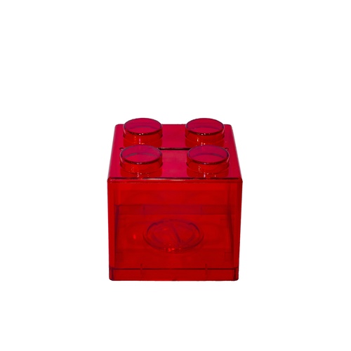 Custom Plastic Money Box - Red Custom Plastic Money Box in Red - custom corporate gift Malaysia