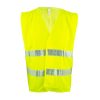 Custom Reflective Sleeveless Safety Vest in Yellow - custom corporate gift Malaysia