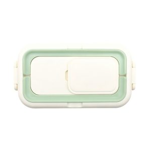 Custom Stainless Lunch Box 700ml in Lime Green - custom corporate gift Malaysia