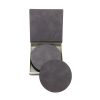 Custom Round Coaster Set (8 Pieces) - Black Custom Round Coaster Set (8 Pieces) in Black - custom corporate gift Malaysia