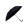 Custom Fibre Crook-Handle Umbrella 24-Inch - Black Custom Fibre Crook-Handle Umbrella 24-Inch in Black - custom corporate gift Malaysia