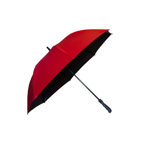 Custom Fibre Straight Umbrella 30-Inch - Red Custom Fibre Straight Umbrella 30-Inch in Red - custom corporate gift Malaysia